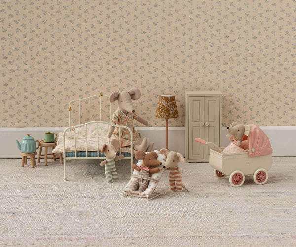 Maileg, Vintage Floor Lamp, Dark Powder