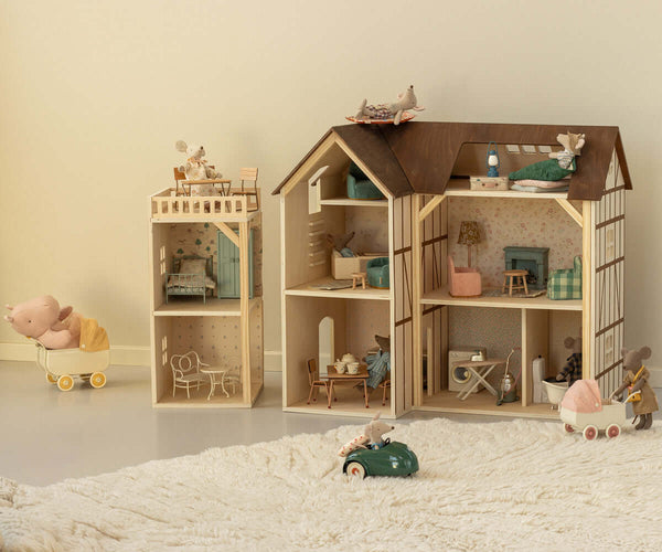 Maileg, Mouse House Farmhouse Wallpaper Set