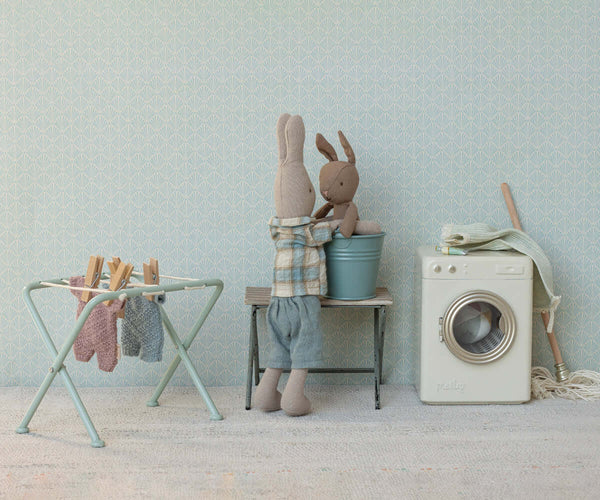 Maileg, Knitted Suit, Micro - Blue