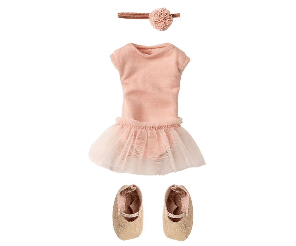 Maileg, Size 2, Ballet Suit & Skirt Rose