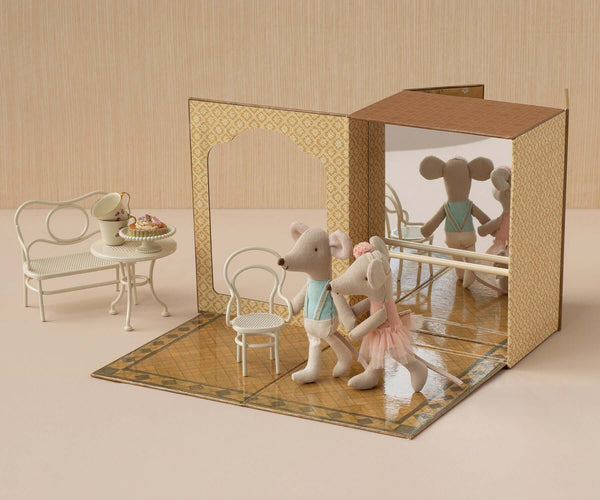 *PRE-ORDER* Maileg, Ballet Mice in Dance Studio, Little Sister & Brother (DUE NOV)