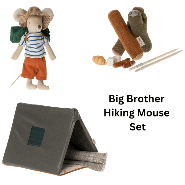 Maileg, Big Brother Hiking Mouse Bundle