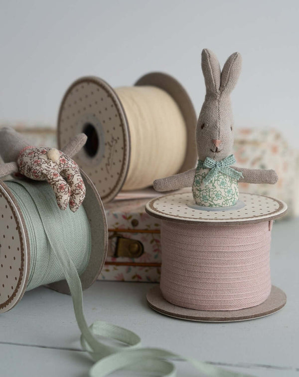 Maileg, Ribbon, 25 m - Powder