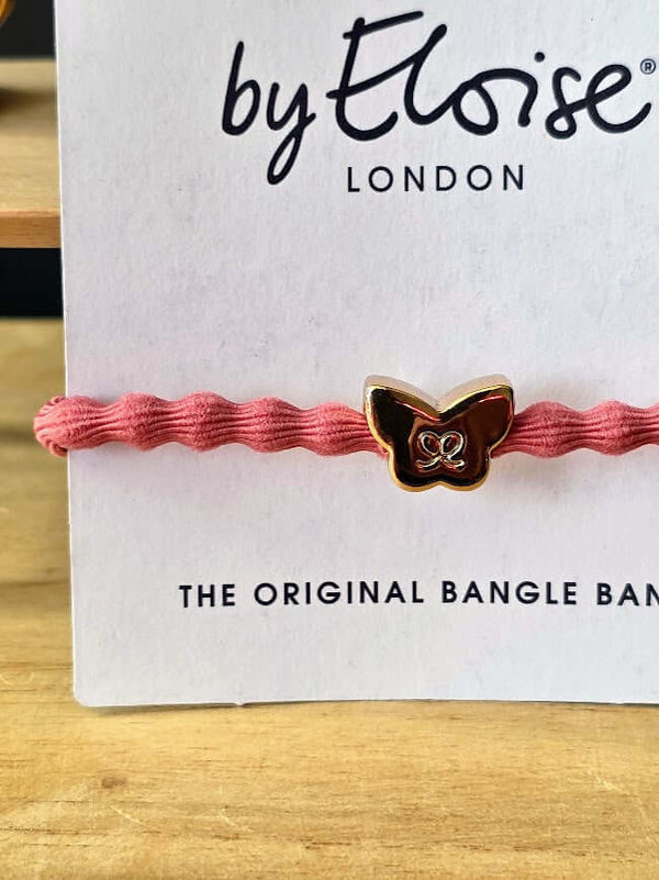 By Eloise, Gold Butterfly, Coral Pink