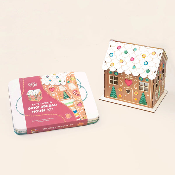Cotton Twist, Stitch & Build Gingerbread House Kit