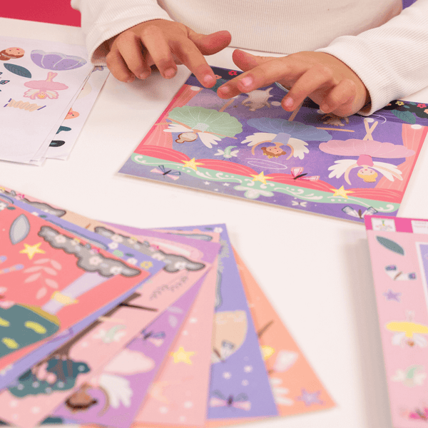 Floss and Rock, Enchanted Sticker Art