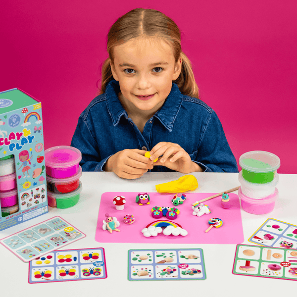 Floss and Rock,  Rainbow Fairy Clay & Play