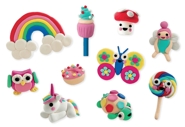 Floss and Rock,  Rainbow Fairy Clay & Play