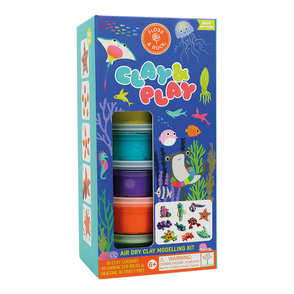 Floss and Rock, Ocean Clay & Play