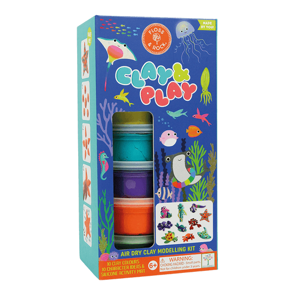 Floss and Rock, Ocean Clay & Play