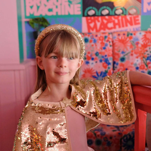 Rockahula Kids, Gold Sequin Cape