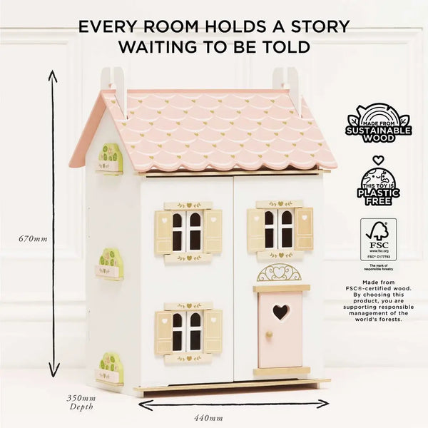 Le Van, Roseheart Wooden Dolls House
