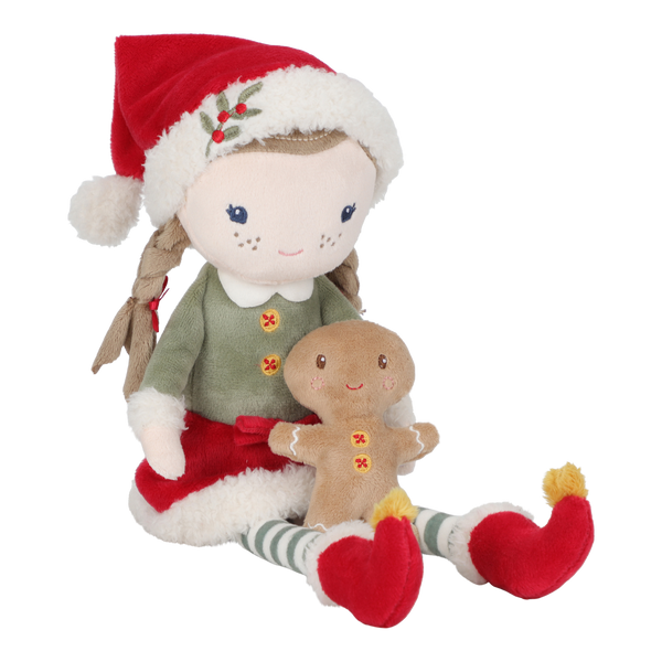 Little Dutch, Christmas Doll Rosa 35cm in Box