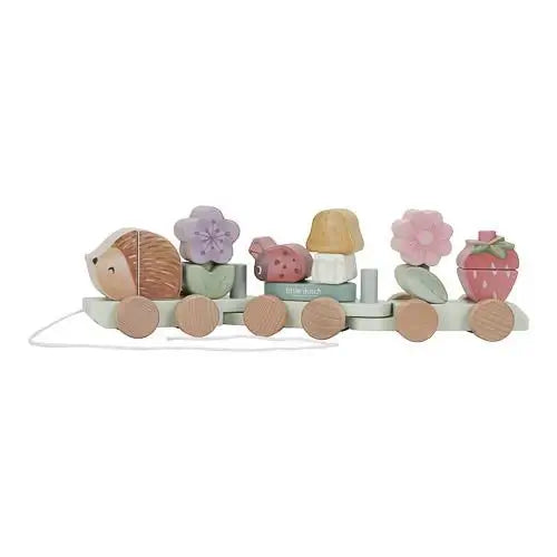 Little Dutch, Stacking Train Hedgehog - Fairy Garden