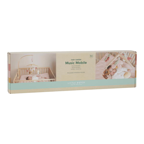 Little Dutch, Wooden Music Mobile FSC - Fairy Garden