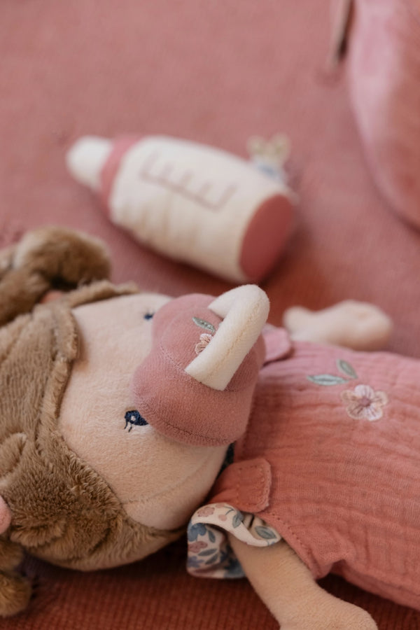 Little Dutch, Baby Doll in Basket Rosa