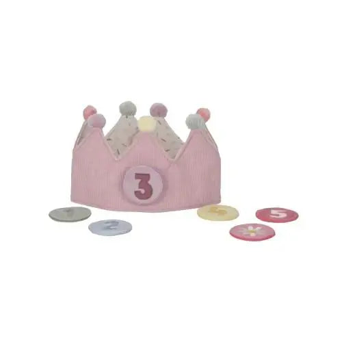 Little Dutch, Birthday Crown with Numbers - Pink
