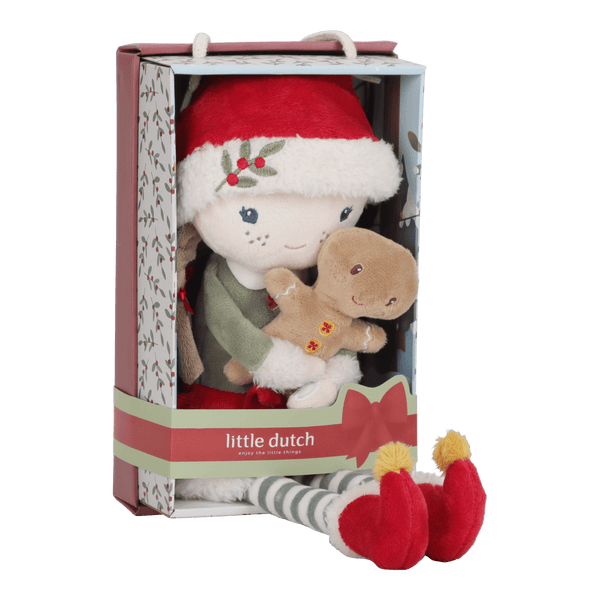 Little Dutch, Christmas Doll Rosa 35cm in Box
