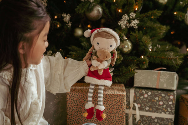 Little Dutch, Christmas Doll Rosa 35cm in Box