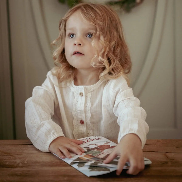 Little Dutch, Christmas Sticker Story Book