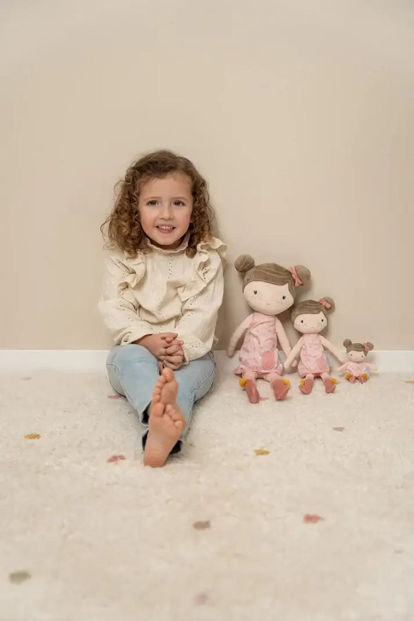 Little Dutch, Cuddle Doll 10cm - Rosa