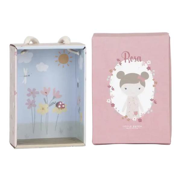 Little Dutch, Cuddle Doll 10cm - Rosa