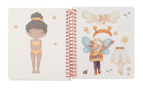 Little Dutch, Dress Me Up Book - Rosa & Friends