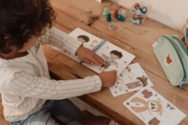 Little Dutch, Dress Me up Book - Forest Friends