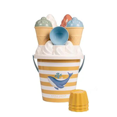 Little Dutch, Ice Cream Bucket Set - Ocean Dreams Blue