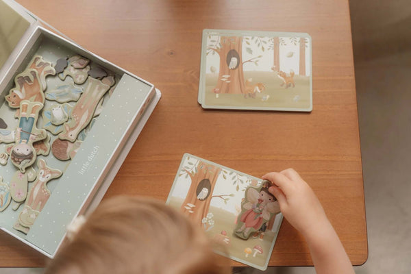 Little Dutch, Magnetic Playboard - Forest Friends