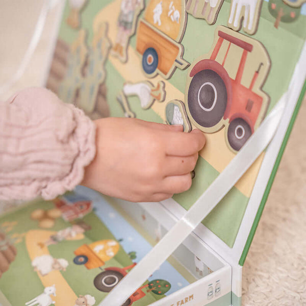 Little Dutch, Magnetic Playboard - Little Farm