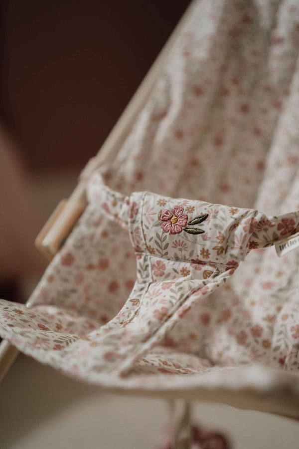 Little Dutch, Metal Doll Stroller - White Frame