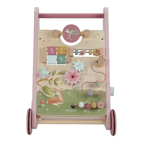 Little Dutch, Multi Activity Baby Walker - Fairy Garden