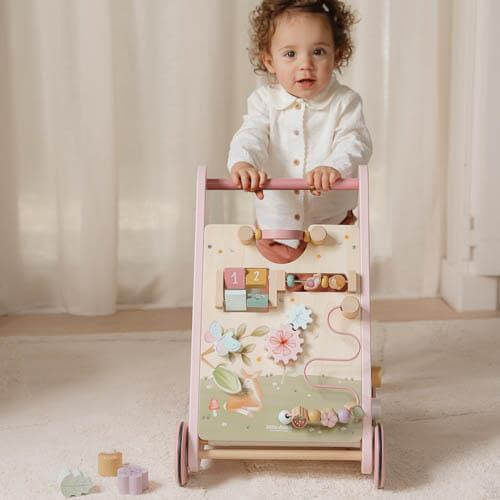 Little Dutch, Multi Activity Baby Walker - Fairy Garden