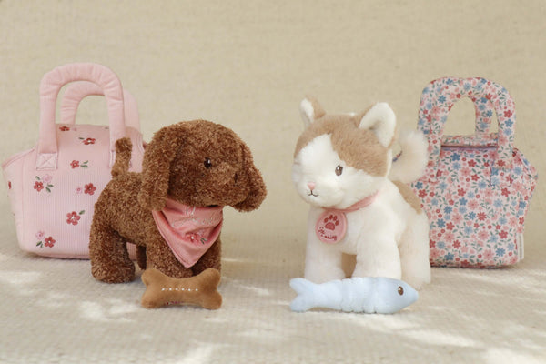 Little Dutch, Plush Cat Marley in Bag