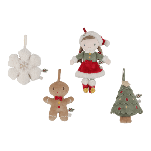 Little Dutch, Rosa Christmas Tree Decorations