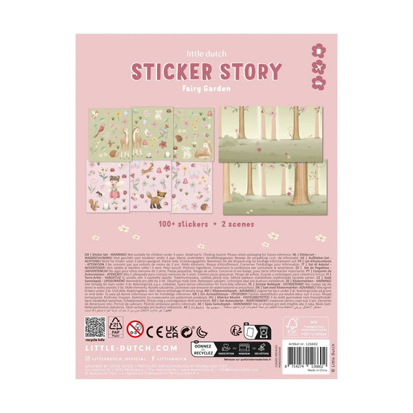Little Dutch, Sticker Story - Fairy Garden