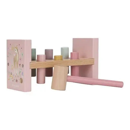 Little Dutch, Wooden Hammer Bench - Fairy Garden