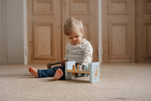 Little Dutch, Wooden Hammer Bench - Forest Friends