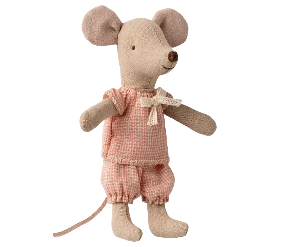Maileg Little Sister Mouse in Matchbox