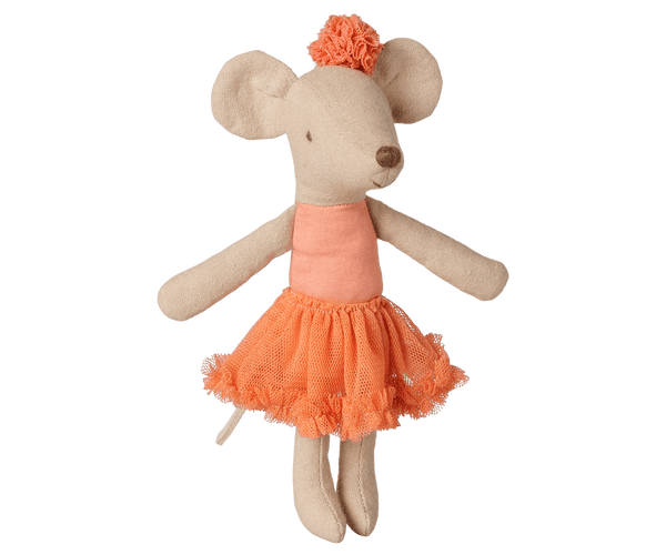 PRE-ORDER Maileg, Ballerina Mouse, Big Sister - Dusty Coral **DUE OCT**