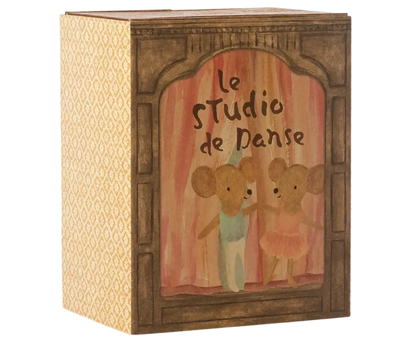 *PRE-ORDER* Maileg, Ballet Mice in Dance Studio, Little Sister & Brother (DUE NOV)