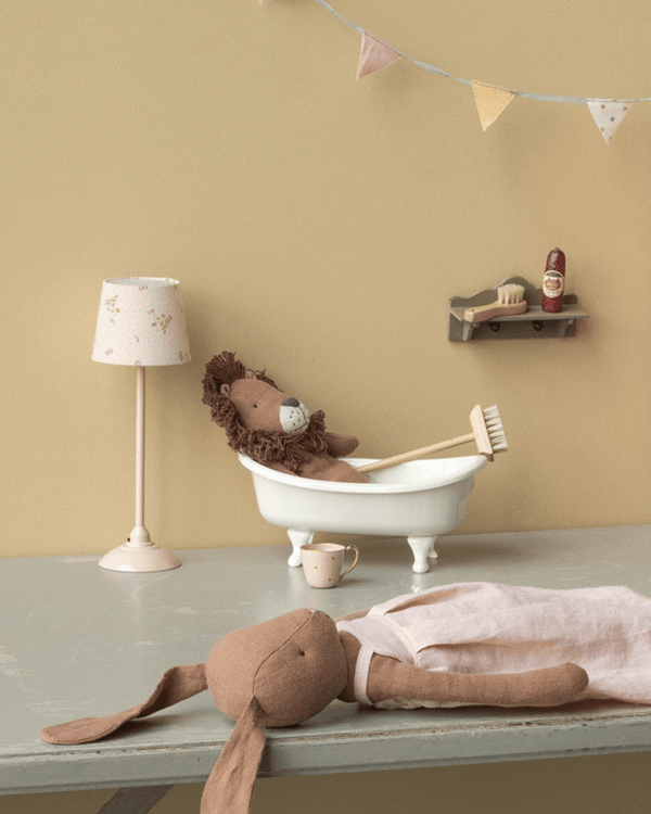 Maileg, Floor Lamp, Miniature - Powder