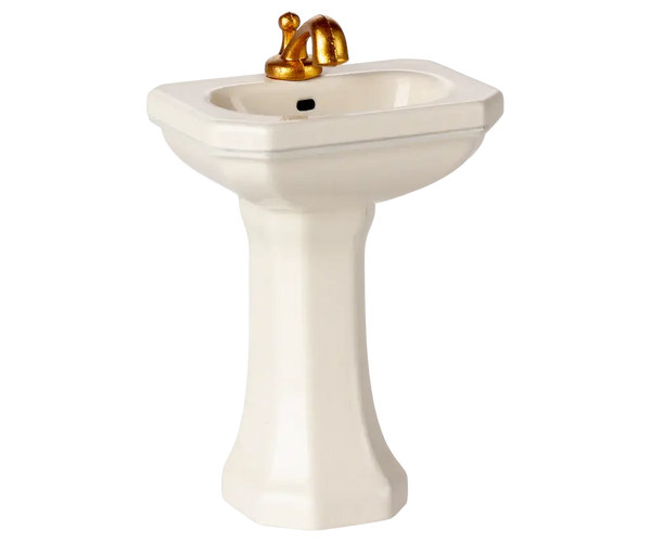 Maileg, Bathroom Sink, Mouse - Off White