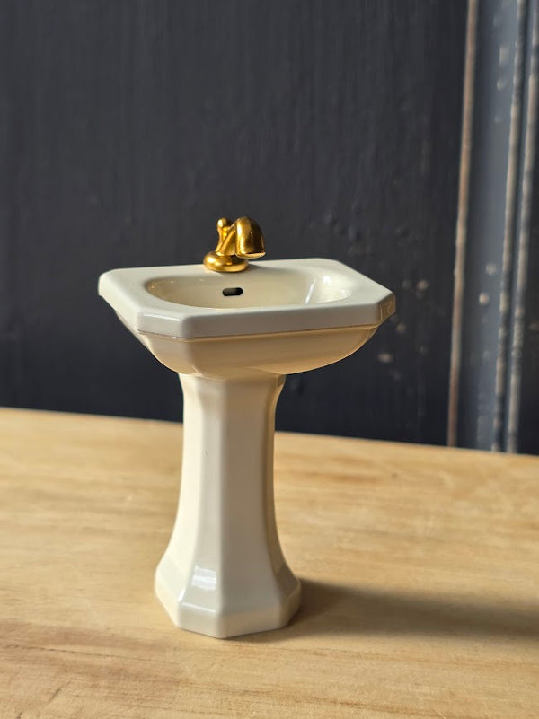 Maileg, Bathroom Sink, Mouse - Off White