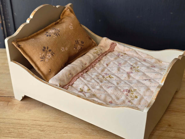 Maileg, Bed, Mouse - Off White