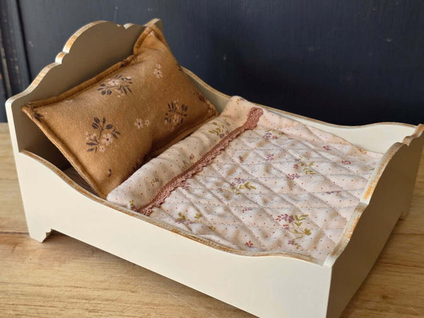 Maileg, Bed, Mouse - Off White