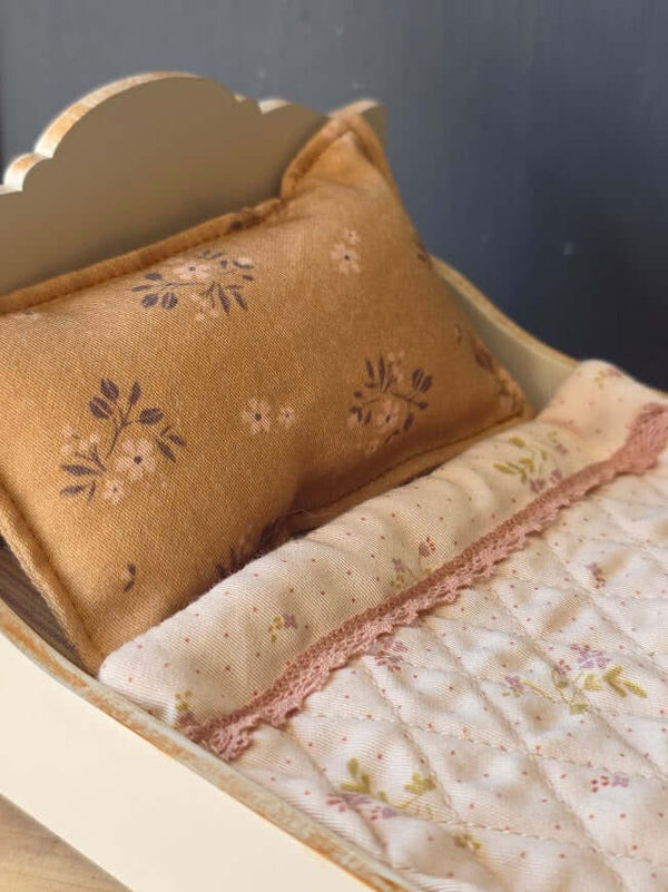 Maileg, Bed, Mouse - Off White