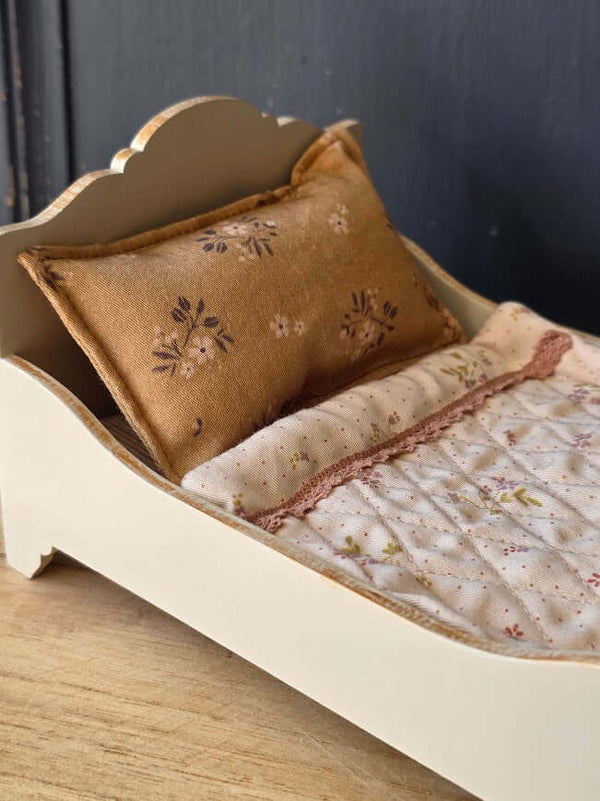 Maileg, Bed, Mouse - Off White