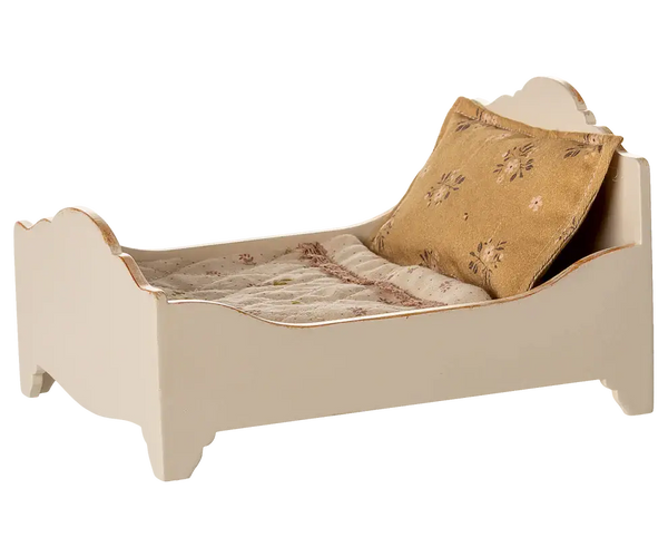 Maileg, Bed, Mouse - Off White